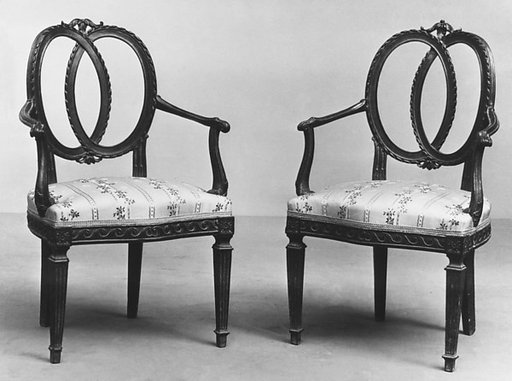 Pair of armchairs