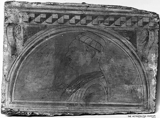Head of a man