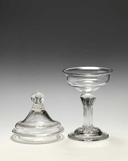 Sweetmeat glass with cover