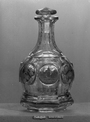 Decanter with scenes of Marienbad