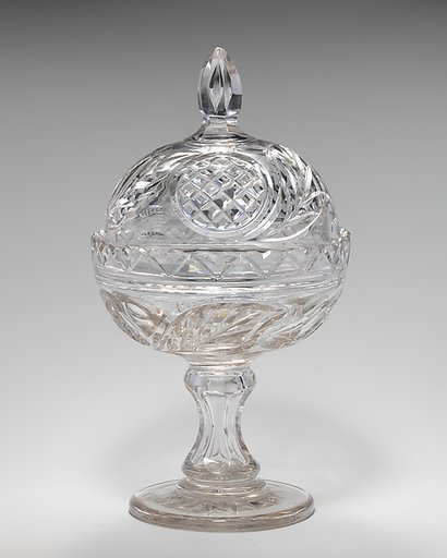 Sweetmeat glass with cover