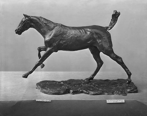 Horse Galloping on Right Foot