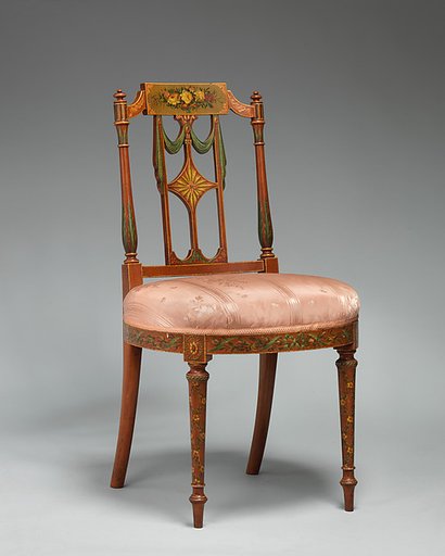 Side chair (one of a pair)
