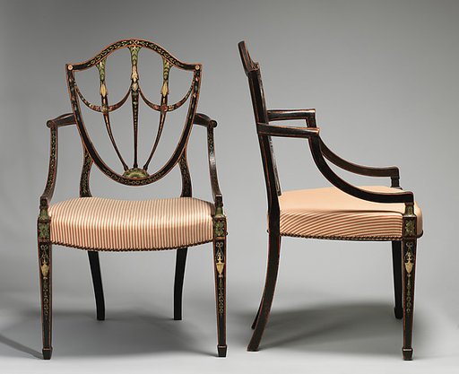 Pair of armchairs