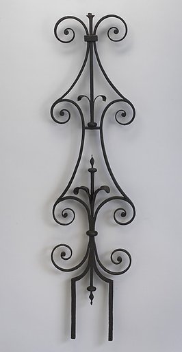Iron baluster