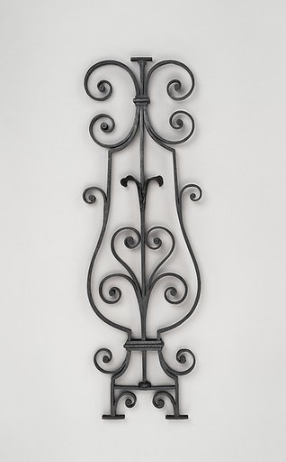 Iron baluster