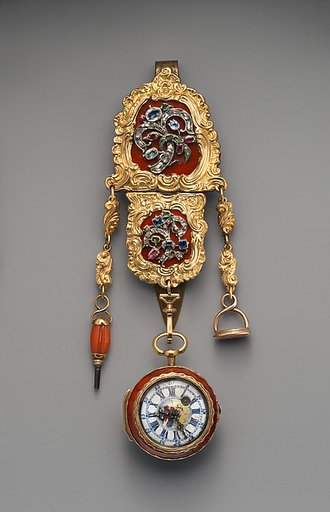 Watch and chatelaine