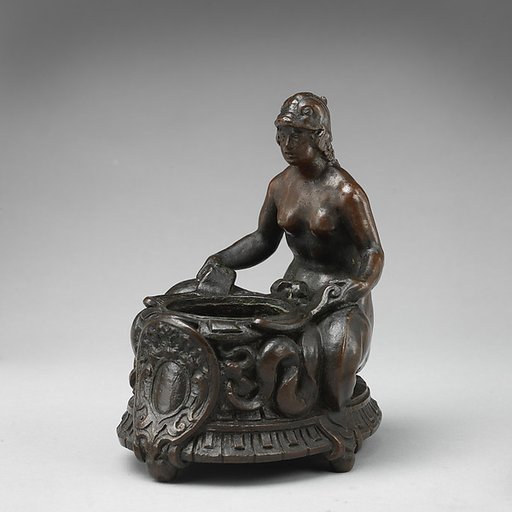 Mermaid with ink pot