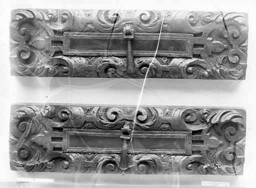 Pair of drawer fronts