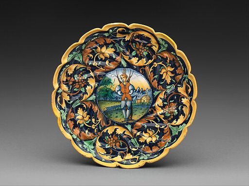 Bowl with A Lover Tied to a Tree