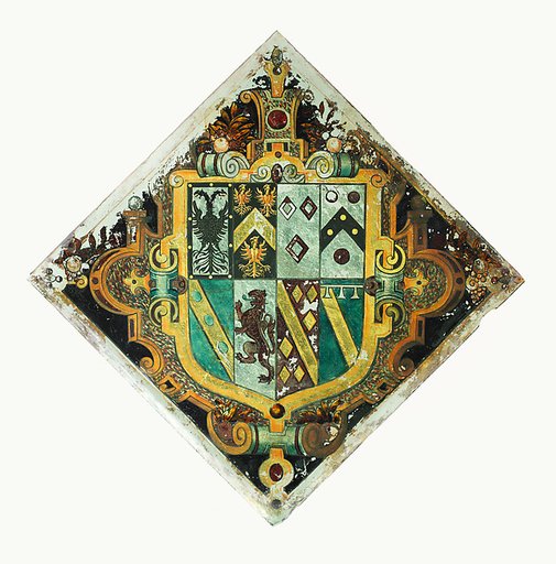 Panel with arms of the Killigrew family of Cornwall
