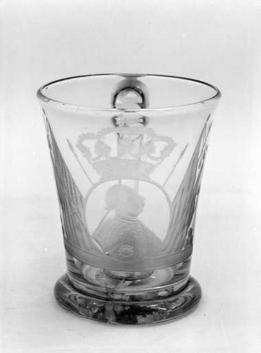 Mug with portrait of Frederick I (1688–1740), King of Prussia (1713–40)
