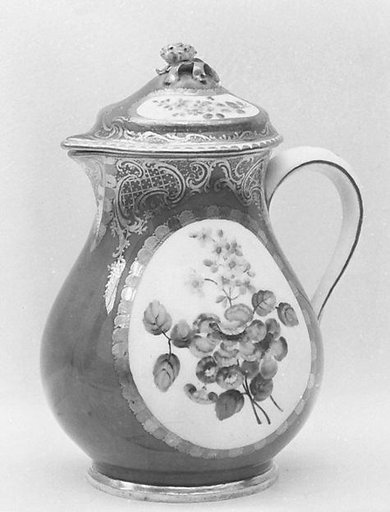 Hot milk jug (part of a service)