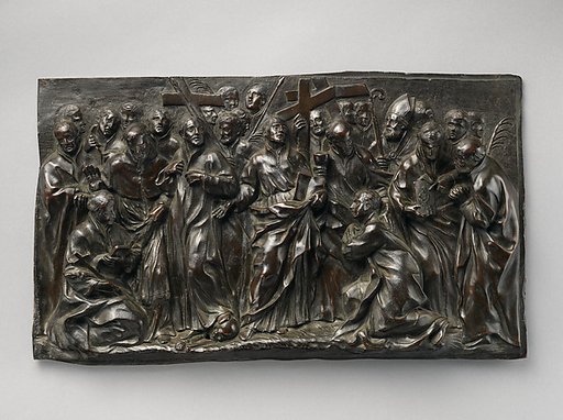 Saint Ignatius Loyola with Saints and Martyrs of the Jesuit Order