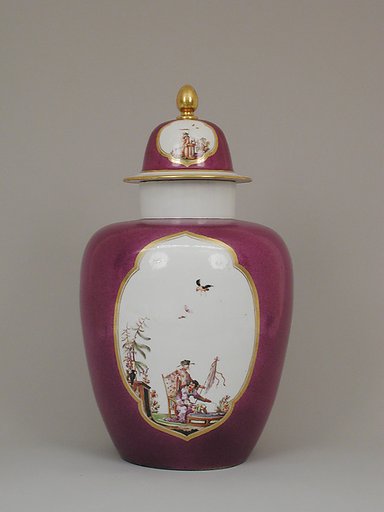Vase with cover