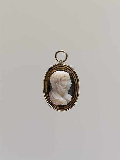 Jugate heads of Marcus Aurelius (Marcus Aurelius Antoninus, 121–180) and Faustina (Anna Galeria Faustina, d. 175 or 176)