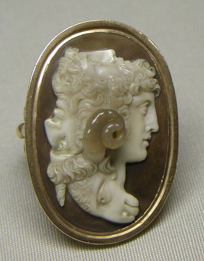 Gryllos: conjoined heads of a youth, a bearded man, a satyr, and a ram