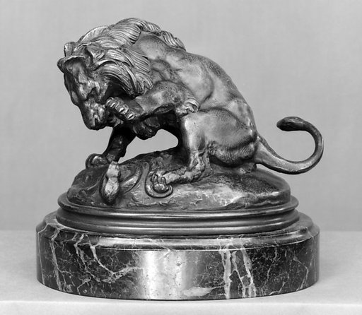Lion and Serpent no. 3 (sketch)