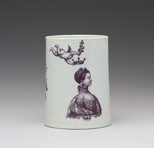 Mug with depiction of Queen Charlotte