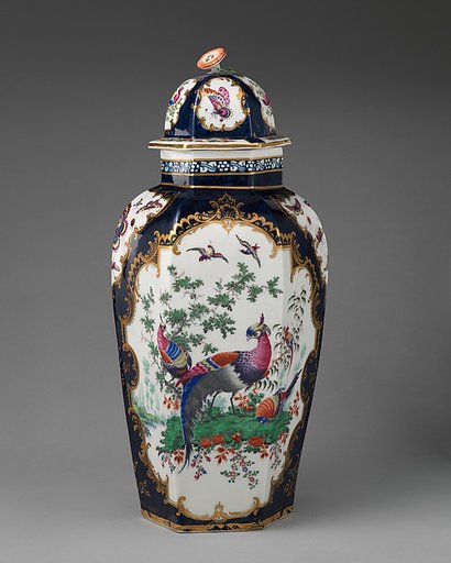 Vase with cover