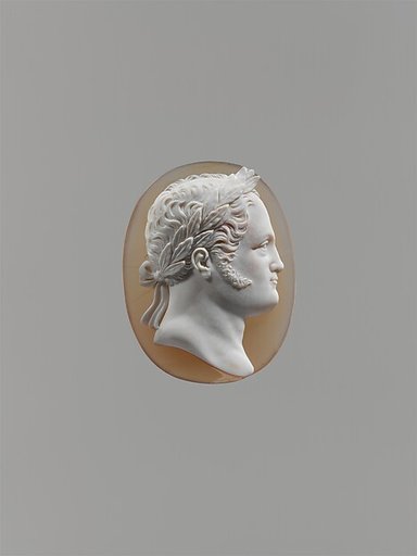 Laureate Head of Alexander I of Russia