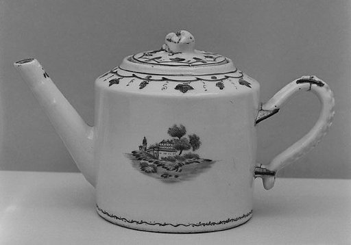 Teapot with cover and stand
