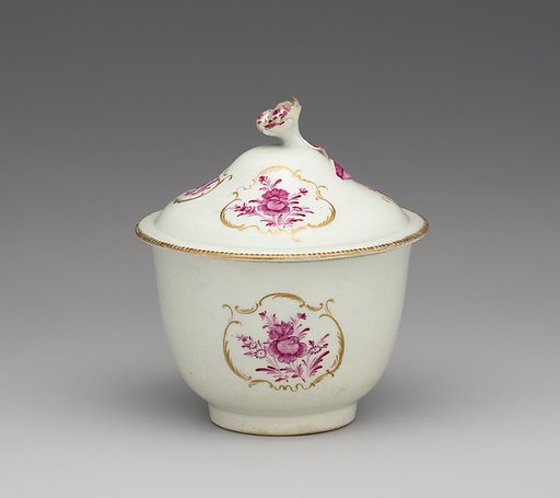 Sugar bowl with cover