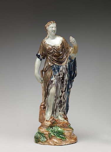 Woman with broom and coin ("The Parable of the Lost Piece of Silver")