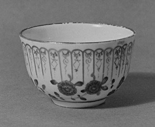 Teabowl and saucer