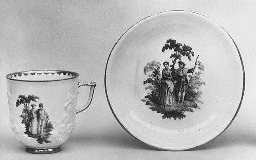Cup and saucer