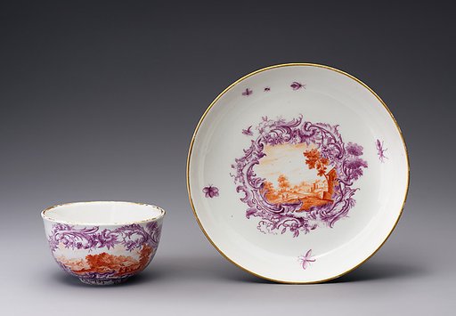 Cup and saucer