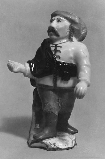 Dwarf in the uniform of a colonel of hussars