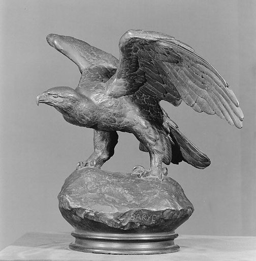 Eagle with Wings Outspread, Beak Closed