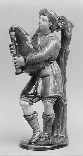 Man with bagpipes