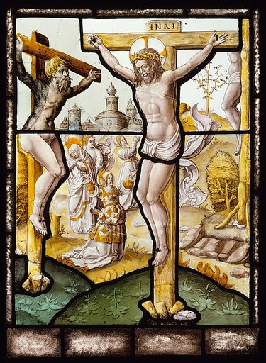 The Crucifixion (one of a set of 12 scenes from The Life of Christ)
