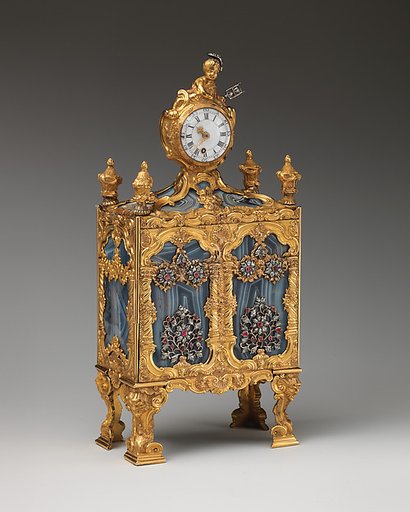Nécessaire incorporating a watch (one of a pair)