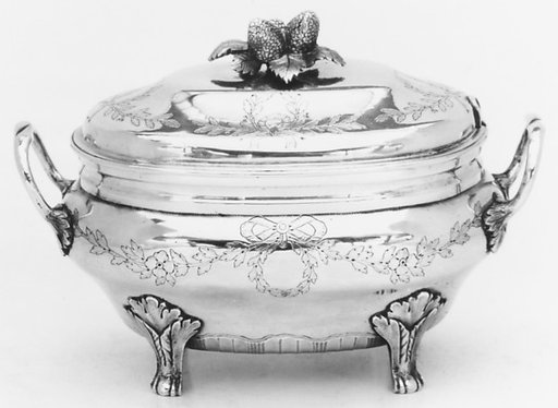 Sugar bowl with cover