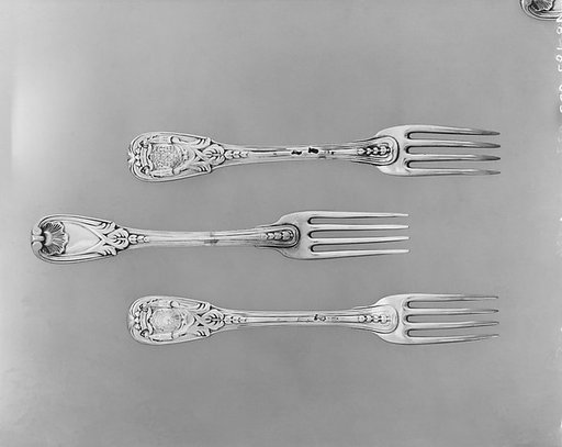 Set of six forks