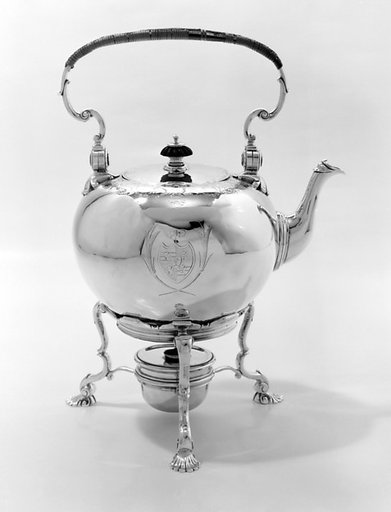 Hot water kettle with stand