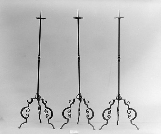 Set of six torchères