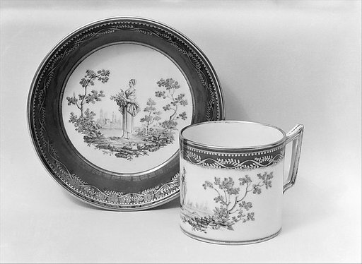 Cup and saucer