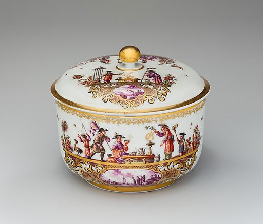 Sugar bowl with cover