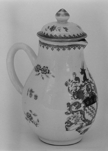 Jug with cover (part of a service)
