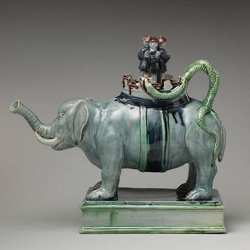 Teapot in the form of an elephant