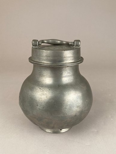 Jug with insetting and outside cover