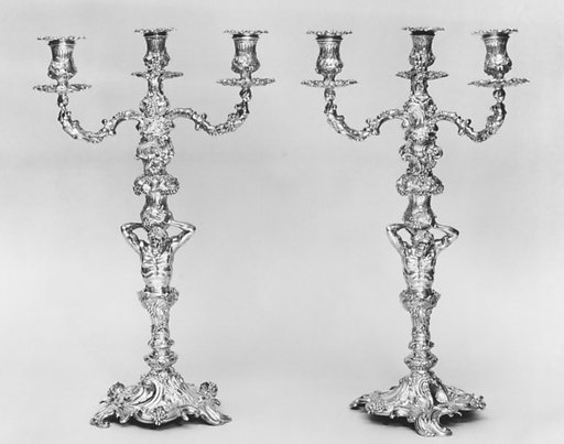 Pair of candelabra