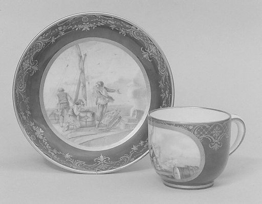 Cup (gobelet Bouillard) (part of a service)
