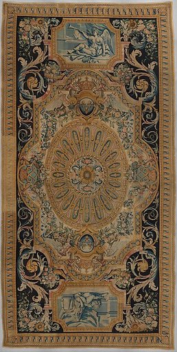 Grande Galerie carpet no. 38 (Fame and Fortitude)