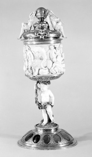 Cup with cover ("Permoser Cup")