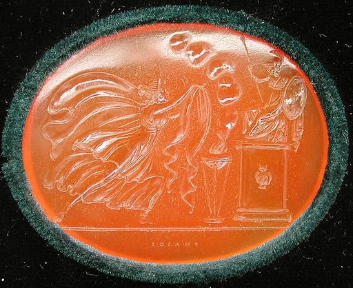 Hermione invoking Minerva